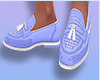 Blue Loafer Shoes