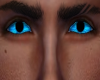 Electric blue eyes