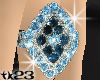 (tk) Blue Diamond Ring