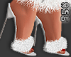 DY*White Fur Heels