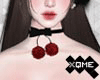 Xmas Red Choker
