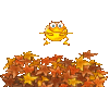 JUMPING IN LEAVES