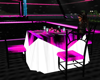 Pink & Black Party Table