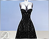 B| Black gown display