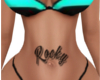 Rocky Stomach Tattoo