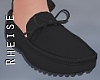 Summer Black Loafers