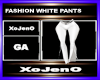 FASHION WHITE PANTS