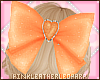 [PLL] Hair Bow Orange
