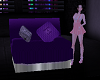 Purple poseless chair