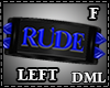 [DML] Blue Rude Band L|F