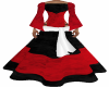 Red Sash Dress