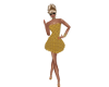 Lizas Gold Dress
