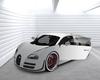 Silver Bugatti Veyron