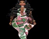 AKA Bodysuit (Pnk/Wht)
