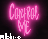 Control Me Neon Pink
