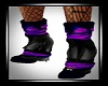 Purple Punk Boots