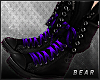 B. Converse / Purple