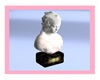 Marble lady buste statue