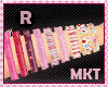 [MKT] Righ Arm Band pink