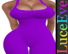 Purple Dassin Bodysuit