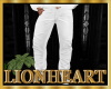 male winter white jeans