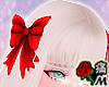 蝶 Red Big Ribbons