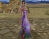 hippy colorful ballgown