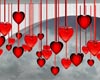 love hearts danglers