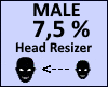 Head Scaler 7,5% Male