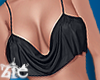 Drapped Top Black