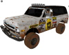 Muddy Race Truck