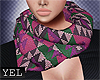 [Y] Donna pink scarf