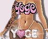 Ỿ | glitter tat