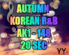 AUTUMN KOREAN R&B