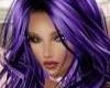 long unique purple hair
