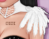!!D Collar White