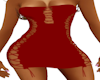 Cinch Dress Red RL