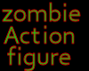 Zombie action figure box