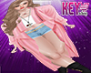 K* Belted WaterFall Pink