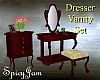 Antq Dresser/Vanity Crm