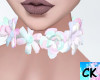 CK*Pastel Flower Choker