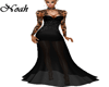 Black sexy gown