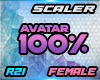 ^ Scaler Avatar 100% F