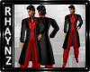 Red/Black Tuxedo Jacket
