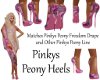 Pinkys Peony Heels