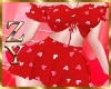 ZY: Red Heart Dress