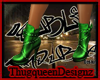 |DT|RETRO GREEN BOOTS