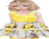 Yellow Flower Kid Dress