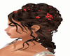 GM's Gown Hair w Flowers