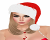 Mrs Santa Bloda Hair+Hat